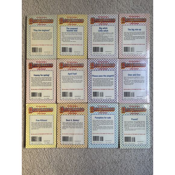 Mix Lot of 36 Vtg Baby-Sitters Little Sister Chapter Books Ann M Martin - Picture 7 of 14